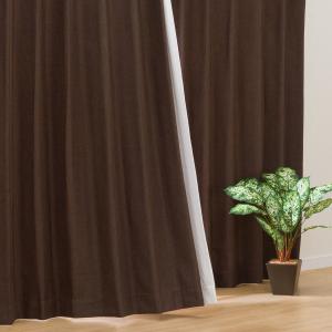 ニトリ（NITORI） 遮光2級・遮熱カーテン(PK021 ブラウン 100X178X2