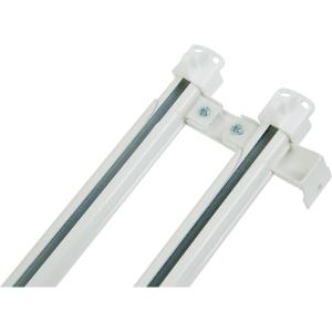 ドライバー1本で簡単取付 伸縮式 カーテンレー...の詳細画像4