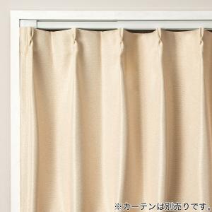 つっぱりカーテンレール伸縮式(TR1 WH 7...の詳細画像3