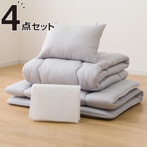 そのまま使える寝具4点セット シングル(S2403 S) ニトリ｜ニトリ Yahoo!店