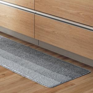 キッチン用フロアマット(グラデGY 45X240...の商品画像