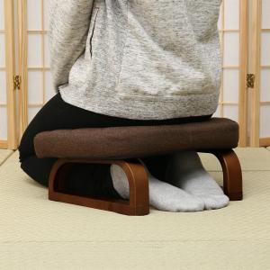 すき間にも収納できるあぐら・正座椅子(ダイチ2)...の商品画像