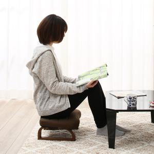すき間にも収納できるあぐら・正座椅子(ダイチ2...の詳細画像2