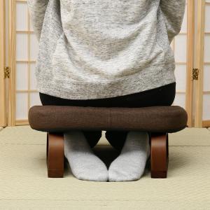 すき間にも収納できるあぐら・正座椅子(ダイチ2...の詳細画像3