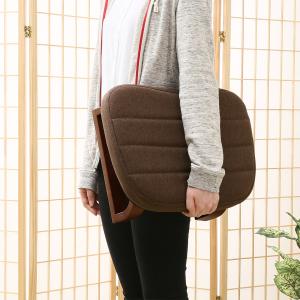 すき間にも収納できるあぐら・正座椅子(ダイチ2...の詳細画像5