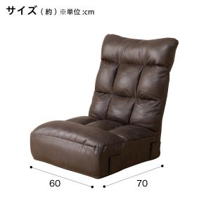 つながるハイバックポケットコイル座椅子(ロダト...の詳細画像1