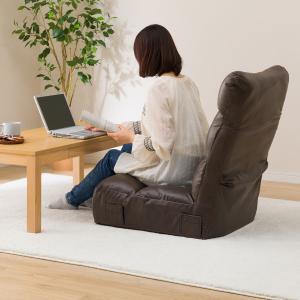 つながるハイバックポケットコイル座椅子(ロダト...の詳細画像3