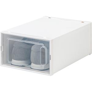 積み重ねできるシューズボックス(シューボWD ロータイプ) ニトリ