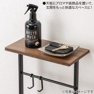 天板付き傘ハンガー(ブラック CC325001...の詳細画像3