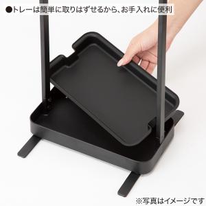 天板付き傘ハンガー(ブラック CC325001...の詳細画像4