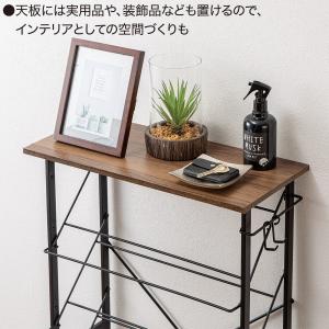 天板付き5段シューズラック(VI325001 ...の詳細画像3