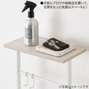 天板付き傘ハンガー(ホワイト CC325001...の詳細画像3