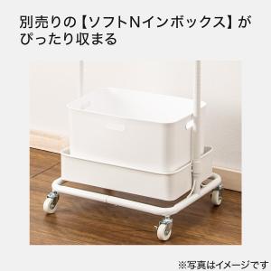 キッズハンガーラック(トロリ ホワイト 1KT...の詳細画像2