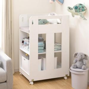 IKEA おむつ交換台 スニーグラル SNIGLAR イケア SNIGLAR スニーグラル おむつ替え台, バーチ/ホワイト, 72x53 cm - IKEA