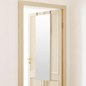 ニトリ（NITORI） 大型立掛けミラー(幅90×高さ180cm ホワイト) 鏡