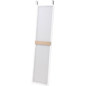 ドア掛けミラー 高さ120cm(ホワイト) 鏡...の詳細画像2