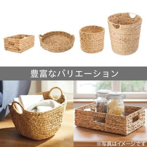 自然素材バスケット レギュラー ニトリの詳細画像1