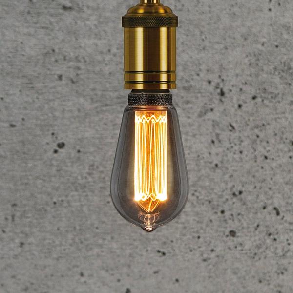 LED電球型アンティーク調ライト(E26口金 10形相当 ST64RA-1SF) ニトリ