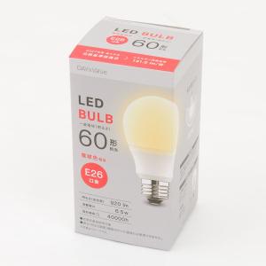 LED電球(E26 60W相当 LEE60WM...の詳細画像3