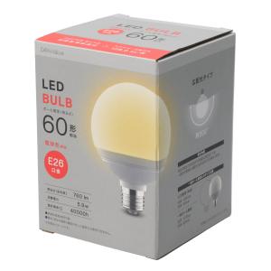 LED電球(E26口金 60W相当 電球色 L...の詳細画像3