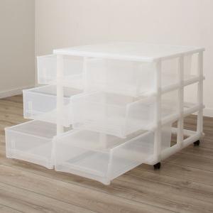 押入れ収納ケース FD(3段2列) 幅74奥行...の詳細画像4