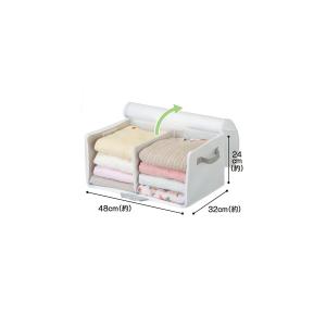 衣類収納バッグ ガバット(M) ニトリ期間限定...の詳細画像3
