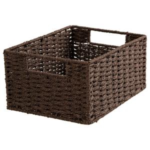 ニトリ　ラタンバスケット　ダークブラウン　5個セット ニトリ ラタンバスケット 5個セット ダークブラウン ニトリ ラタン