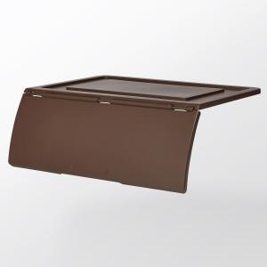 別売りふたNフラッテDS(ダークブラウン) 幅51.5×奥行35×高さ19cm ニトリ