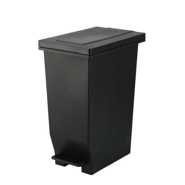 においを閉じ込める防臭ペダルペール(30L ブラック) ニトリ