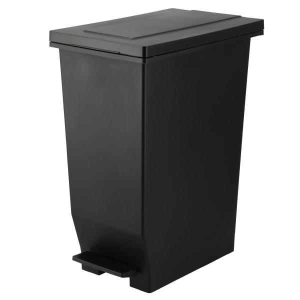 においを閉じ込める防臭ペダルペール(45L ブラック) ニトリ