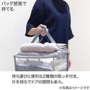 簡単折りたたみ 大容量メッシュバスケット(S ...の詳細画像2