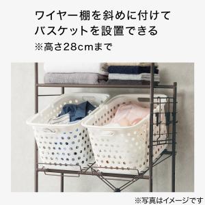 洗濯機ラック(DK003 ブラック) 幅65〜...の詳細画像3