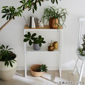 洗濯機横すき間収納ラック(ホワイト) 幅20×...の詳細画像1
