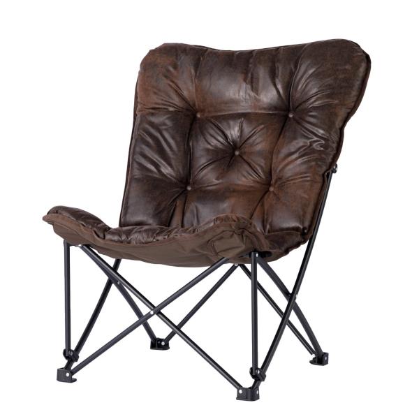 洗えるバタフライチェア(ハイバック ブラウン C01SS)椅子 ニトリ