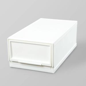 マルチ収納S(オールホワイト) 収納ボックス 幅18.5×奥行35.5×高さ12.5cm ニトリ