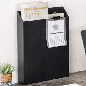 マグネットA4ケース(縦 ブラック) ニトリ