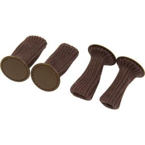 椅子脚カバー スライド 4個入(DBR) ニトリの詳細画像1