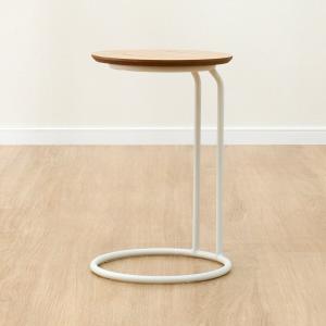 サイドテーブル ラウンズ(ナチュラル) ニトリの詳細画像2