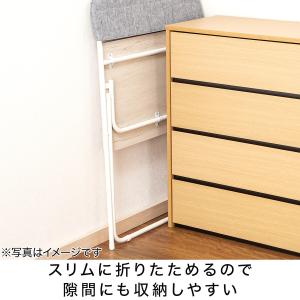 幅75cm ポケット付き折りたたみデスク(70...の詳細画像4
