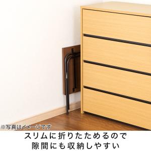 折りたたみテーブル(5035 ミドルブラウン ...の詳細画像2