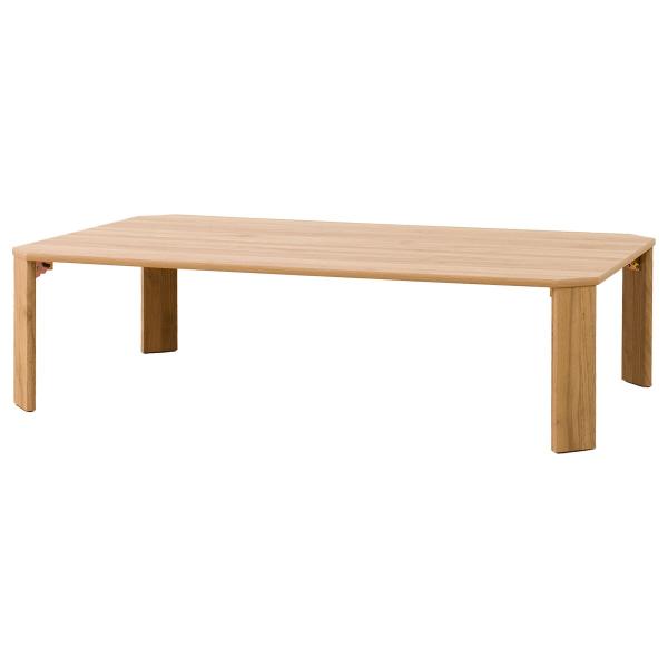 折り畳みテーブル(LW2 12075 ライトブラウン) ニトリ