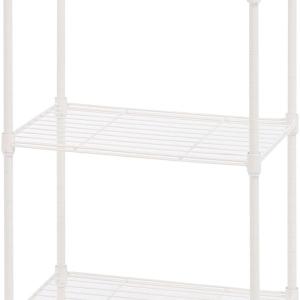 送料無料　ニトリ(NITORI) スチールラック CUSTOM 4段 ホワイト ニトリ スチールラック(CUSTOM 幅115cm 4段 WH) シェルフ 本棚