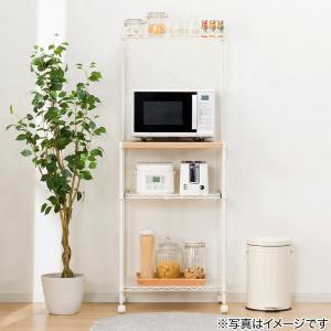 レンジ台(KC6040-4 WH) レンジボード キッチン収納 食器棚