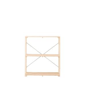 パインラック マンクス8240(2段) 木製 本棚 ラック 収納 ニトリ｜ニトリ Yahoo!店