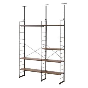 ニトリ Nポルダ L型コーナー 60cm ミドルブラウン ニトリ 【NポルダL型コーナー専用】追加棚板 拡張タイプ(80cm幅