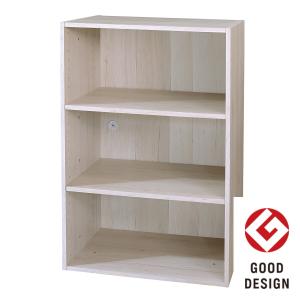 簡単組立て カラーボックス Nクリック ディープ ワイド3段(ホワイトウォッシュ) ラック 棚 シェルフ ニトリ｜ニトリ Yahoo!店