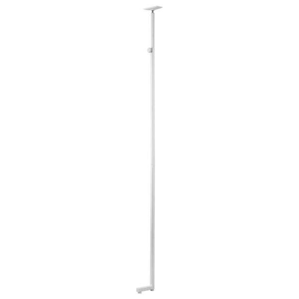 突っ張りパンチングボード Nポルダ用サイドパーツ(ホワイト YP01) 棚 スチールラック スチール...