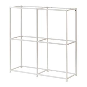 ニトリ（NITORI） 〔幅44.5×奥行29.5×高さ98cm〕スチールラック LT 3段