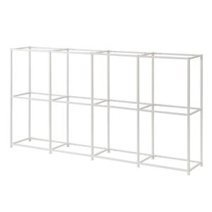 ストア・エキスプレス ラック 棚 収納 おしゃれ_スリムガラスラック 4