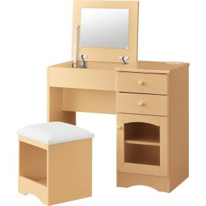 ニトリ（NITORI） 天然木三面鏡ドレッサー(AST45 NA) : ニトリ Yahoo